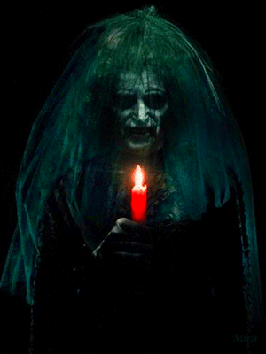 Gif animé gothique sorcière